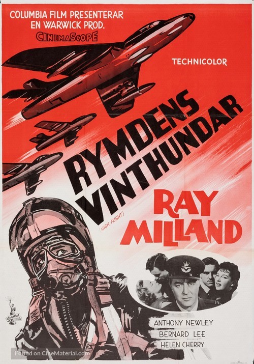 High Flight - Swedish Movie Poster