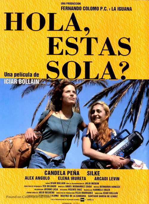 Hola, &iquest;est&aacute;s sola? - Spanish Movie Poster