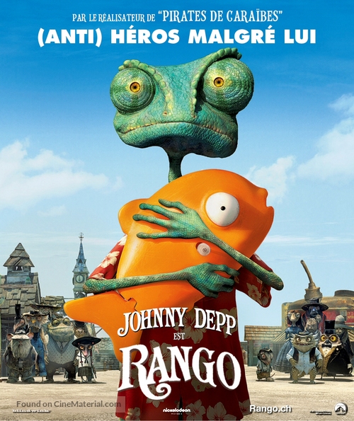 Rango - Swiss Movie Poster