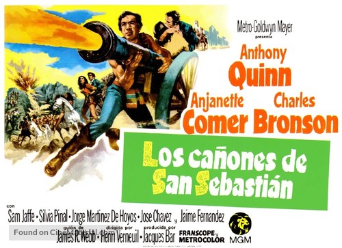 La bataille de San Sebastian - Spanish Movie Poster