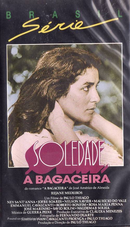 Soledade, a Bagaceira - Brazilian VHS movie cover