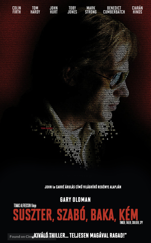 Tinker Tailor Soldier Spy - Hungarian Movie Poster