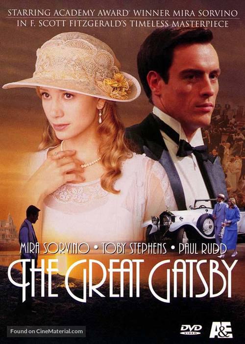 The Great Gatsby - DVD movie cover