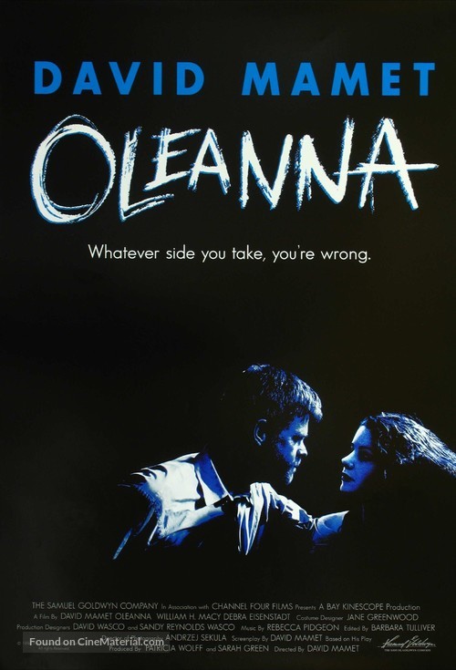 Oleanna - Movie Poster