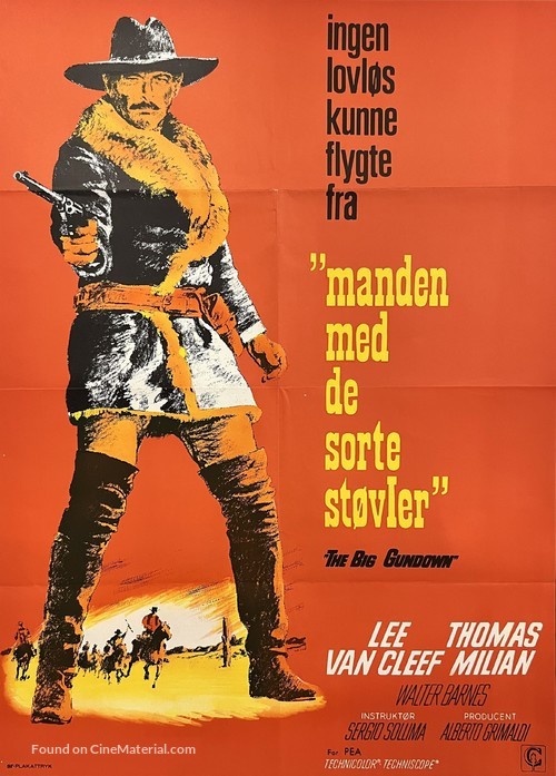 La resa dei conti - Danish Movie Poster