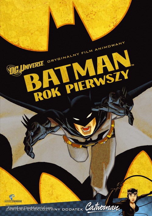 Batman: Year One - Polish DVD movie cover
