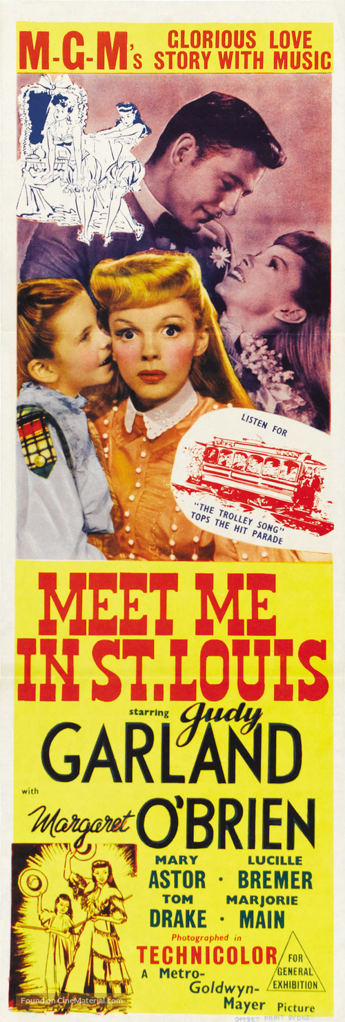 Meet Me in St. Louis - Australian Movie Poster