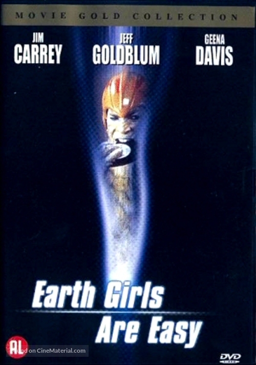 Earth Girls Are Easy - Dutch DVD movie cover