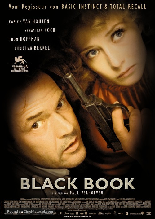 Zwartboek - German Movie Poster