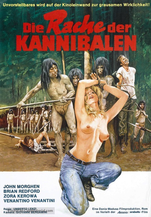 Cannibal ferox - German Movie Poster