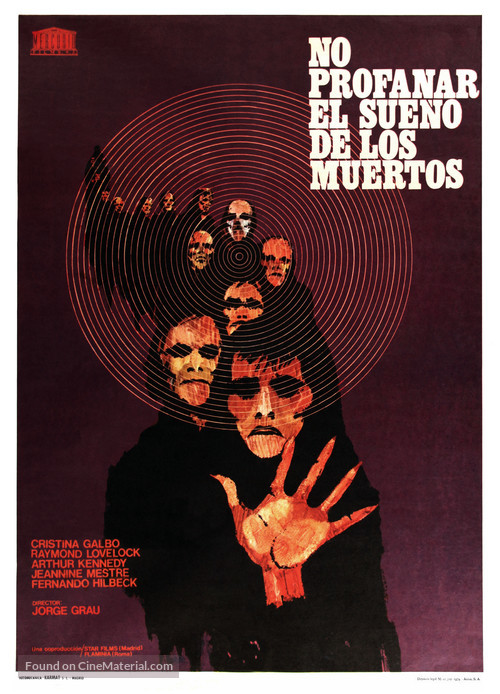 Let Sleeping Corpses Lie - Spanish Movie Poster
