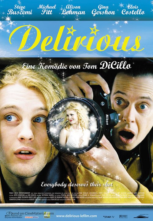 Delirious - Swiss Movie Poster