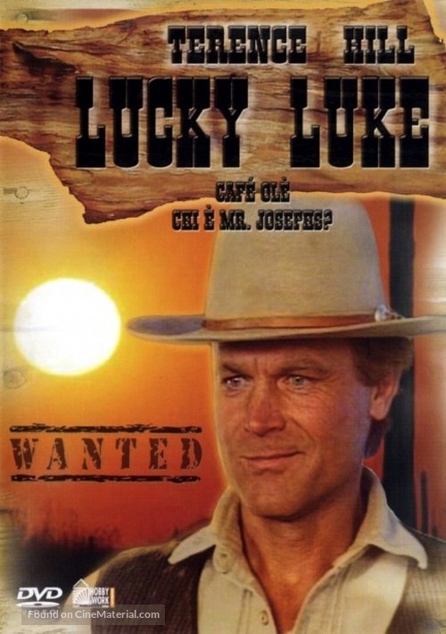 &quot;Lucky Luke&quot; - Italian DVD movie cover