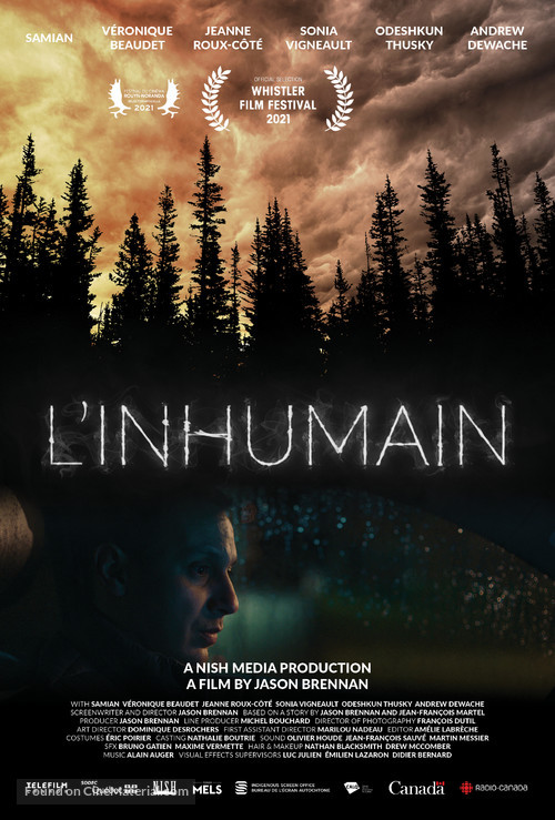 L&#039;Inhumain - Canadian Movie Poster