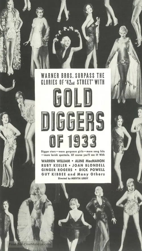 Gold Diggers of 1933 - Movie Poster