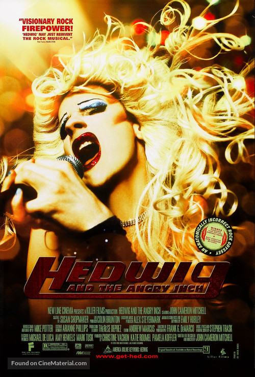 Hedwig and the Angry Inch - Movie Poster