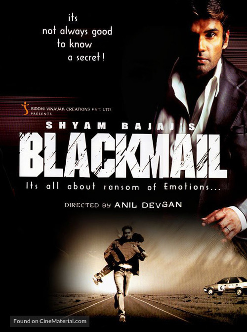 Blackmail - Indian Movie Poster