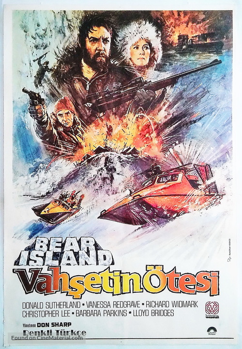 Bear Island - Turkish Movie Poster