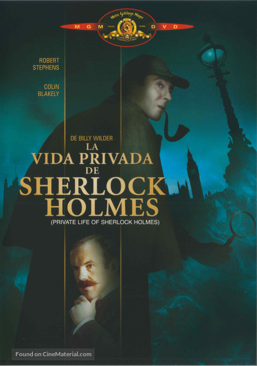 The Private Life of Sherlock Holmes - Spanish Movie Cover
