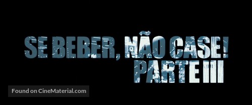 The Hangover Part III - Brazilian Logo