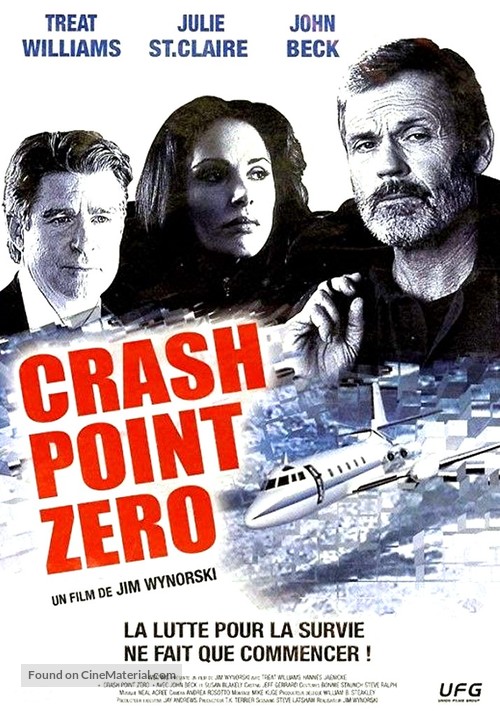 Crash Point Zero - French DVD movie cover