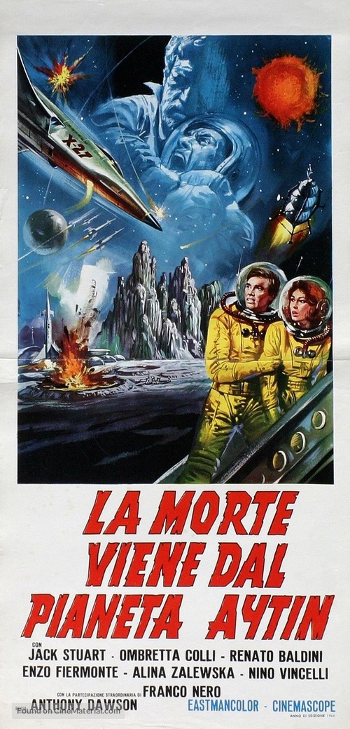 La morte viene dal pianeta Aytin - Italian Movie Poster