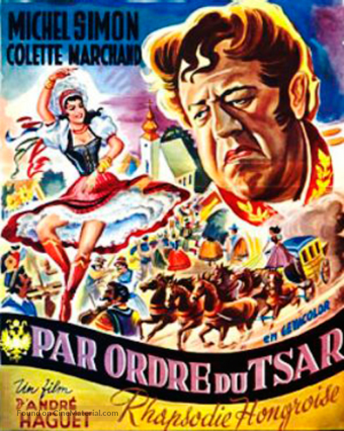 Par ordre du tsar - Belgian Movie Poster