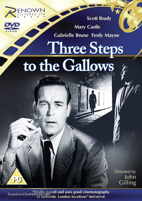 Three Steps to the Gallows - British DVD movie cover