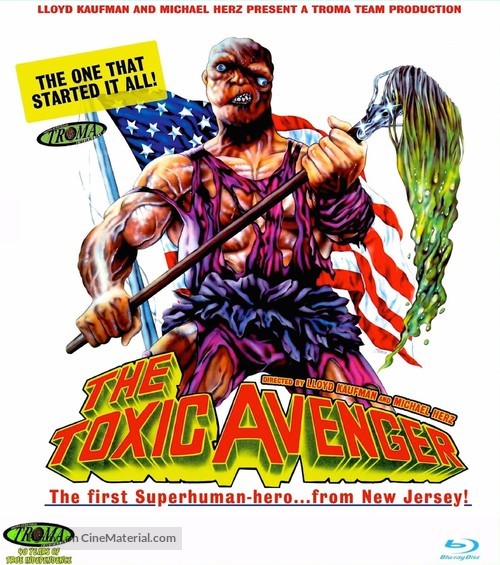 The Toxic Avenger - Blu-Ray movie cover