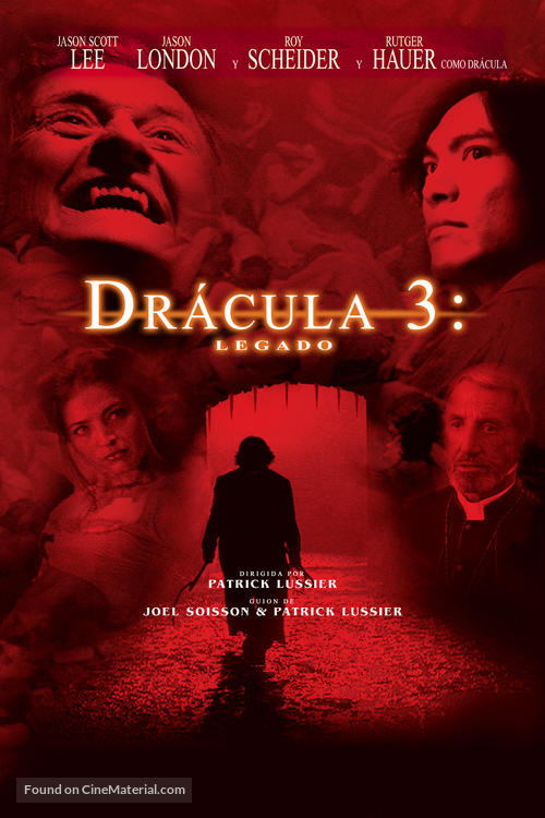 Dracula III: Legacy - Argentinian Movie Cover