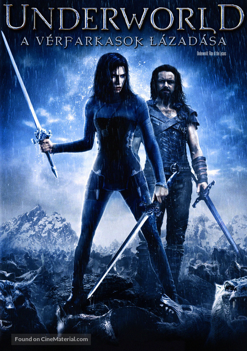 Underworld: Rise of the Lycans - Hungarian Movie Cover