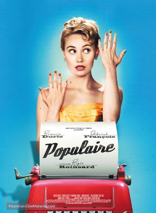Populaire - French Movie Poster