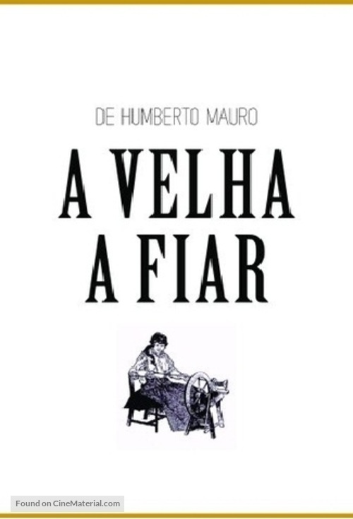 A Velha a Fiar - Brazilian Movie Poster