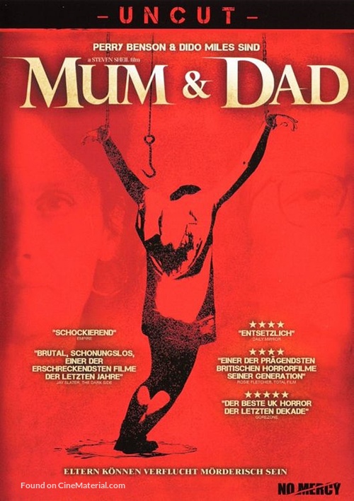Mum &amp; Dad - German DVD movie cover
