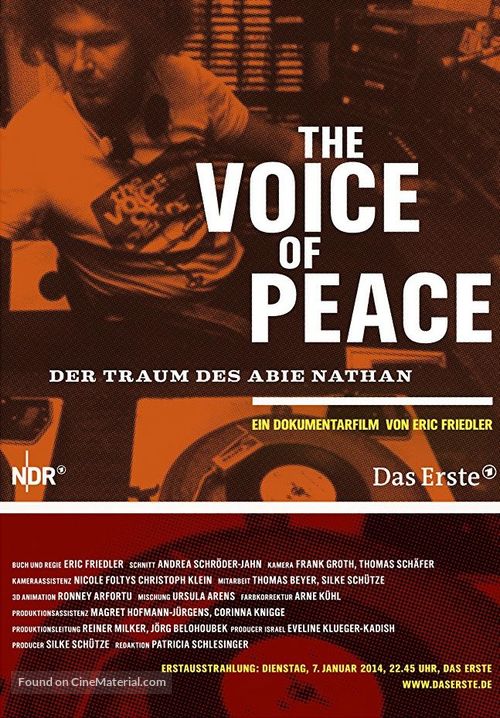 The Voice of Peace - German Movie Poster