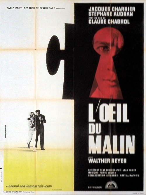 Oeil du malin, L&#039; - French Movie Poster