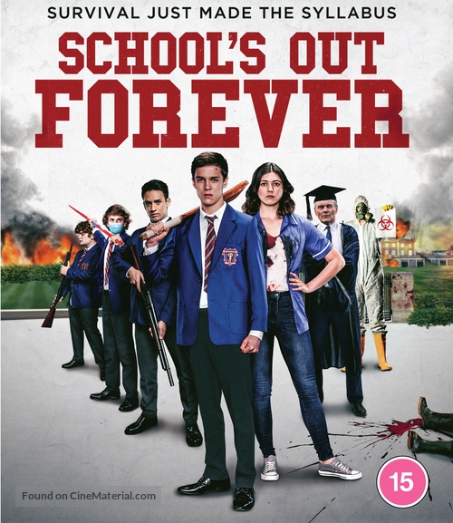 School&#039;s Out Forever - British Blu-Ray movie cover