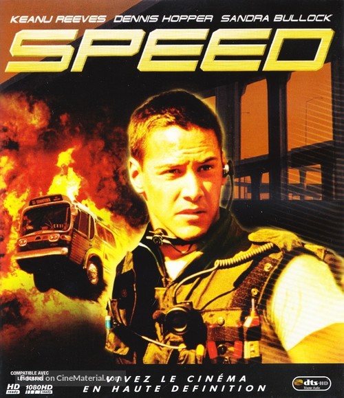 Speed - French Blu-Ray movie cover