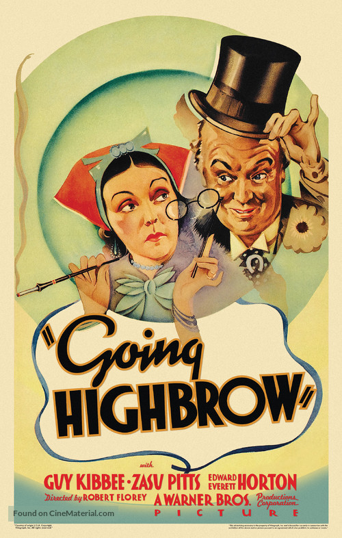 Going Highbrow - poster