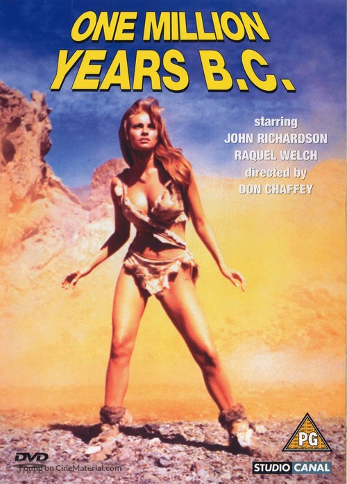 One Million Years B.C. - British Movie Cover