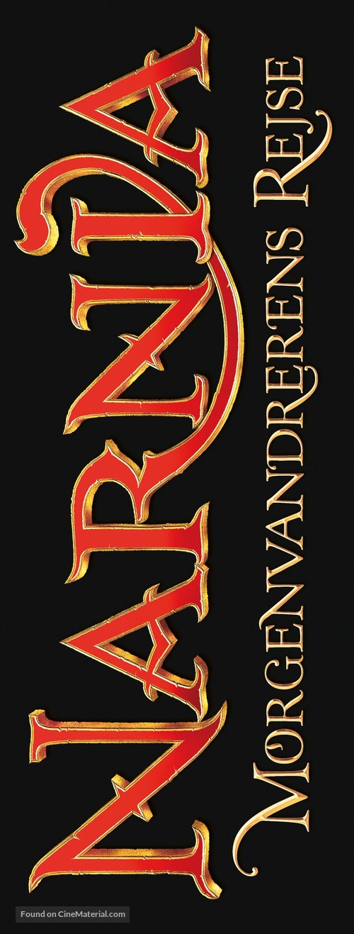 The Chronicles of Narnia: The Voyage of the Dawn Treader - Danish Logo