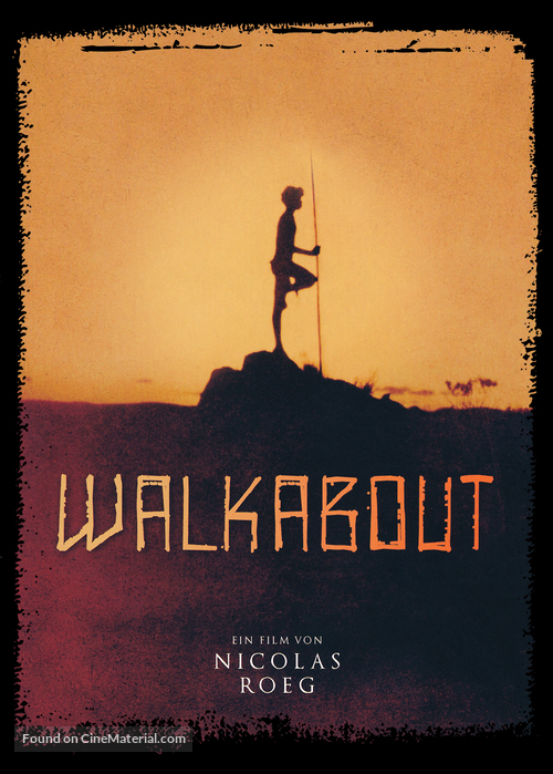 Walkabout - German DVD movie cover