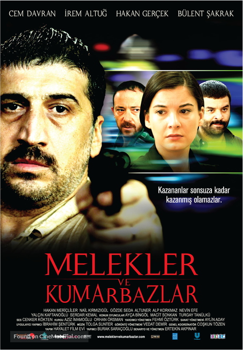 Melekler ve kumarbazlar - Turkish Movie Poster