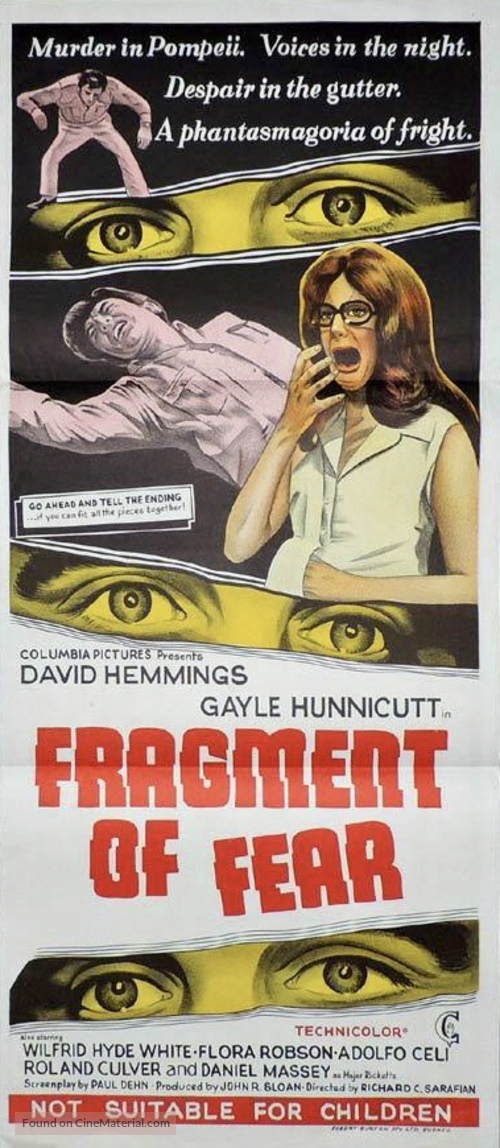 Fragment of Fear - Australian Movie Poster