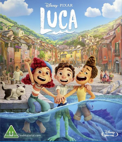 Luca - British Blu-Ray movie cover