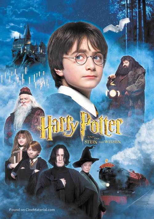 Harry Potter and the Philosopher&#039;s Stone - German Movie Cover