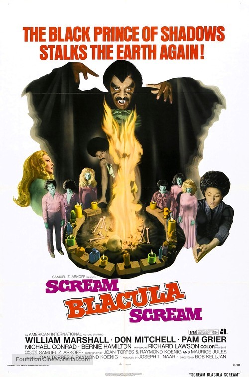 Scream Blacula Scream - Movie Poster
