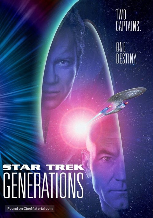 Star Trek: Generations - DVD movie cover