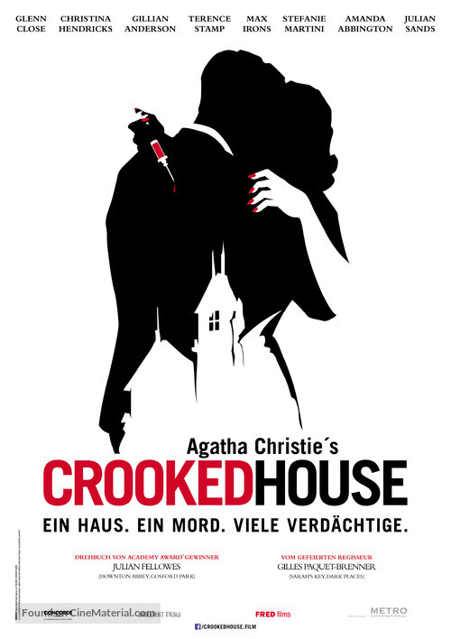 Crooked House - German Movie Poster