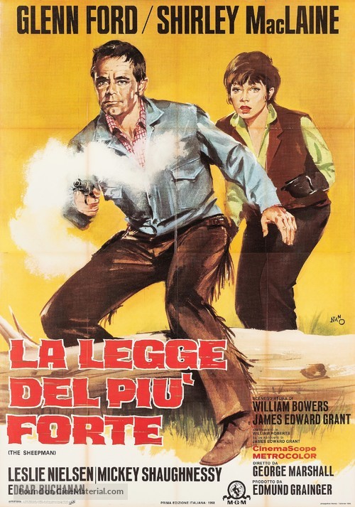 The Sheepman - Italian Movie Poster